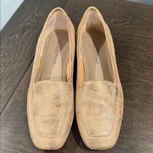 Donald J. Pliner Women's Shimmering Gold Flats